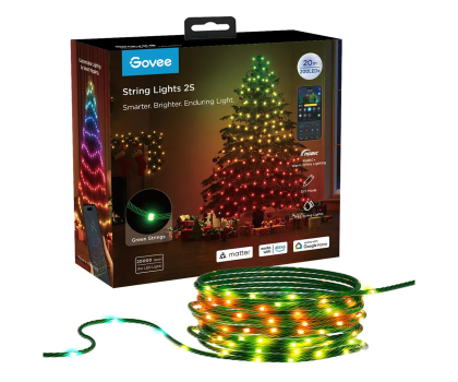 Inteligentna taśma LED Govee Govee H80C4 String Lights 2S 20m Oświetlenie LED RGBWIC